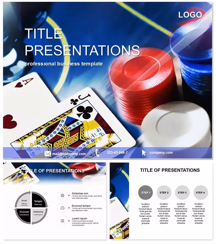 Deal the Winning Hand: Poker Money Awareness PowerPoint Template