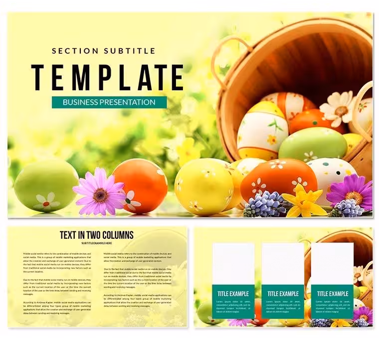 Easter Celebration Keynote Templates