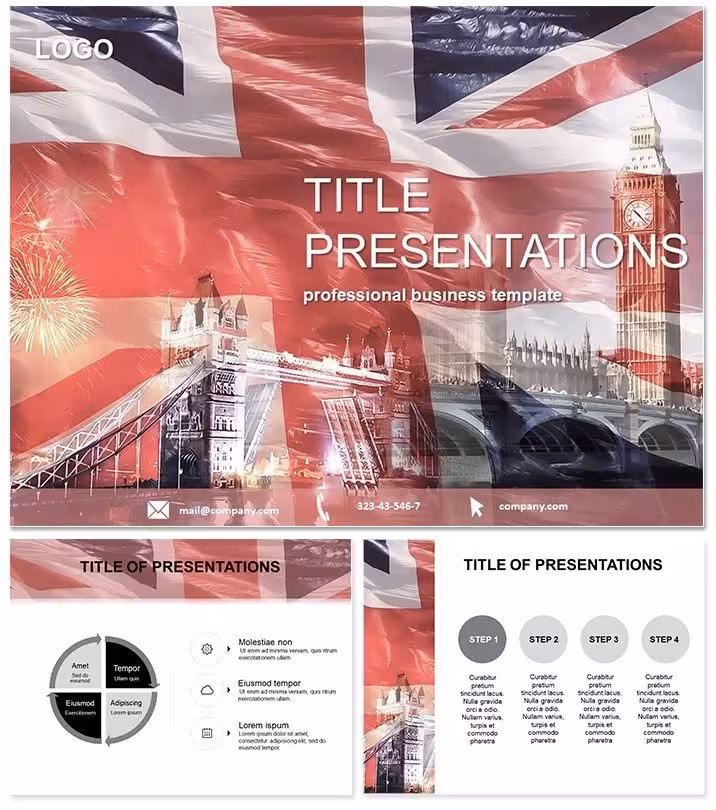 UK Attractions PowerPoint Template