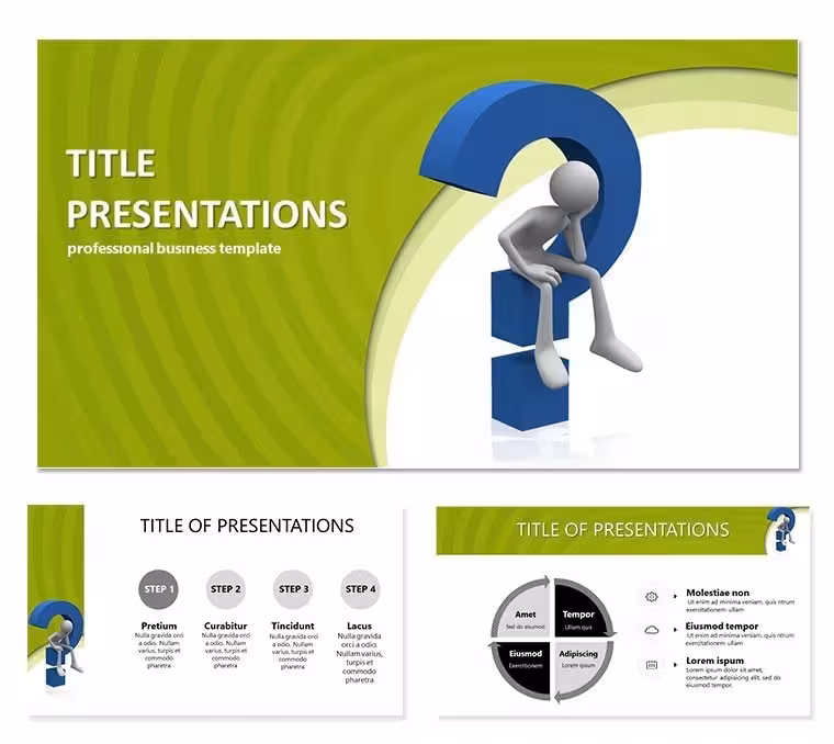 Interesting Information Keynote Template: Design Presentation