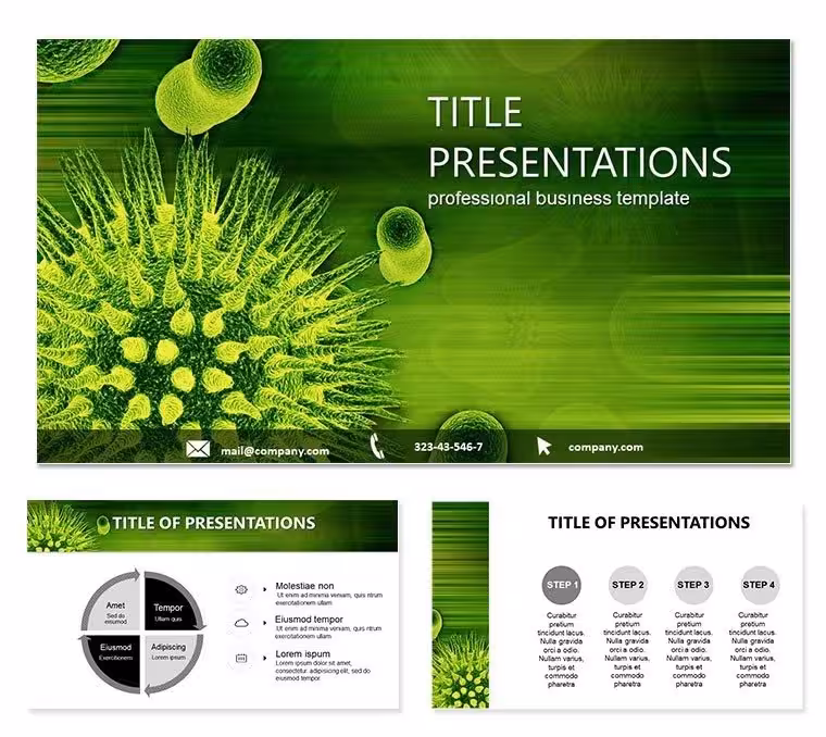Microbiology Diagnostics PowerPoint Template
