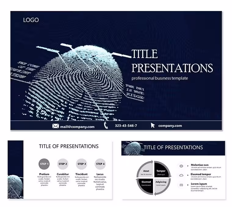 Operating Fingerprints Keynote Template - Design Presentation