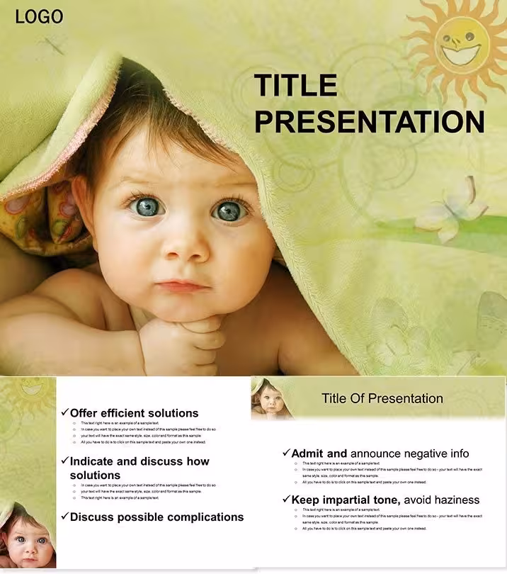 Baby Care Keynote Template
