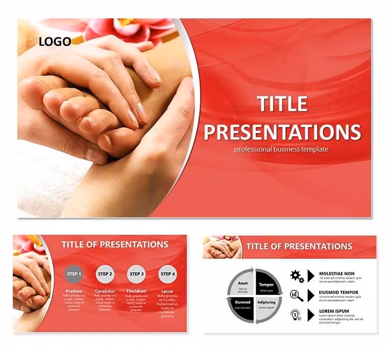 Foot Spa Keynote templates