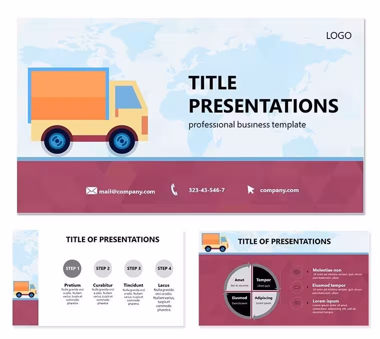Cargo Delivery Keynote Template