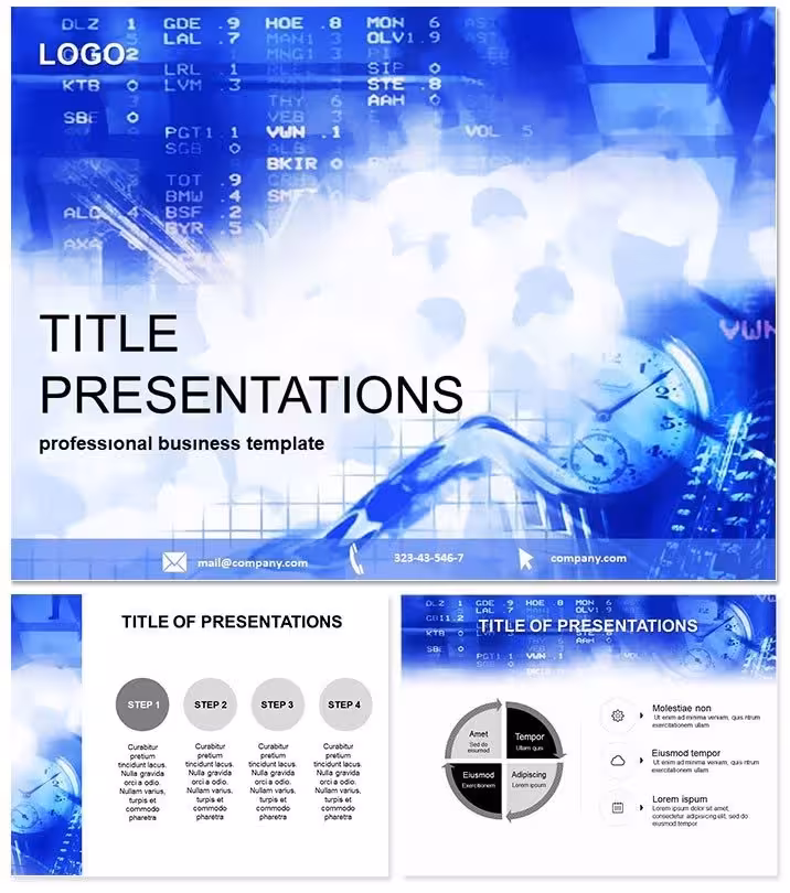 Trading Trends Keynote Template Guide