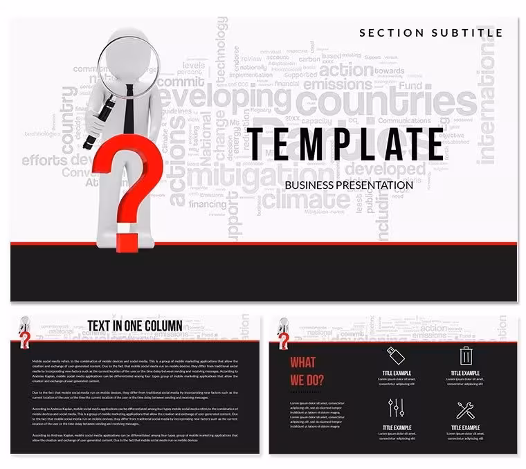 Search Find Know Keynote templates