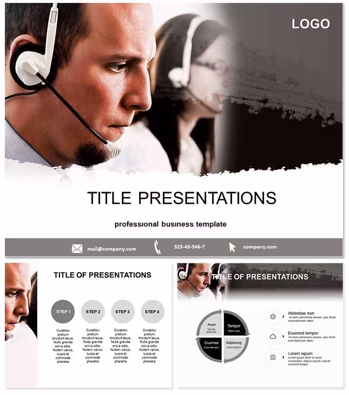 Support Centers Keynote Template
