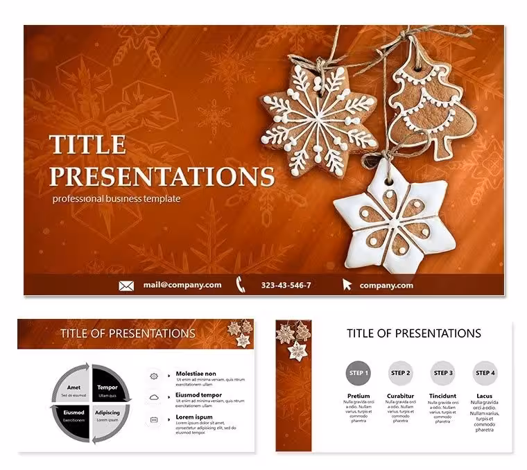 Holiday : Christmas Sweets PowerPoint templates