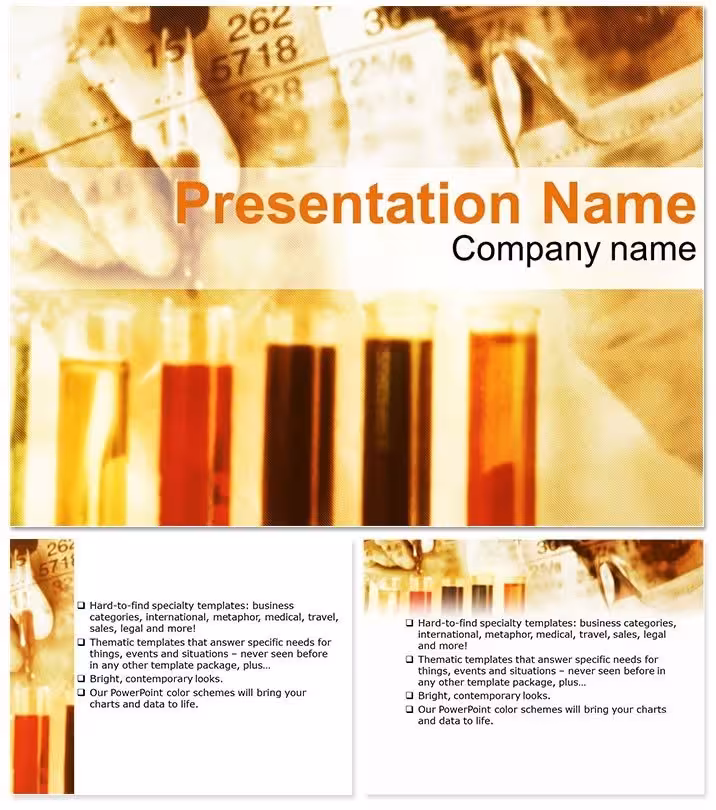Chemical Analysis Lab Keynote Template: Data in Focus