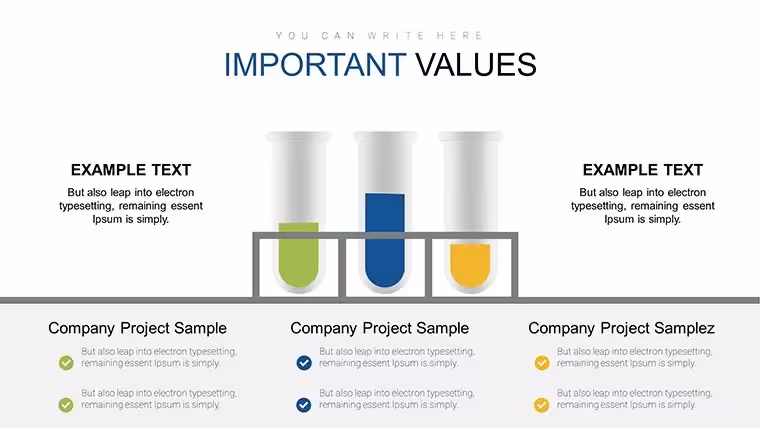 Chemical Test Keynote Charts - Instant Download | ImagineLayout