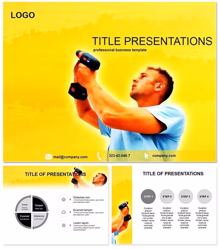 Construction Tools PowerPoint Template Essentials
