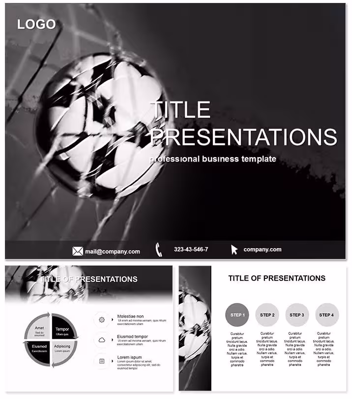 Football Goals PowerPoint Template