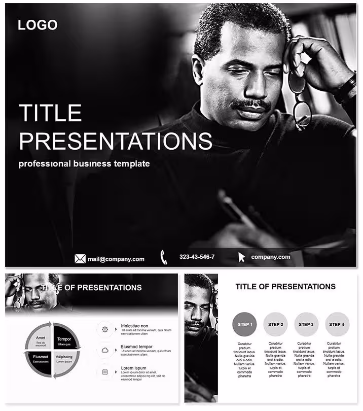 Inspiring Creative Writing PowerPoint Template