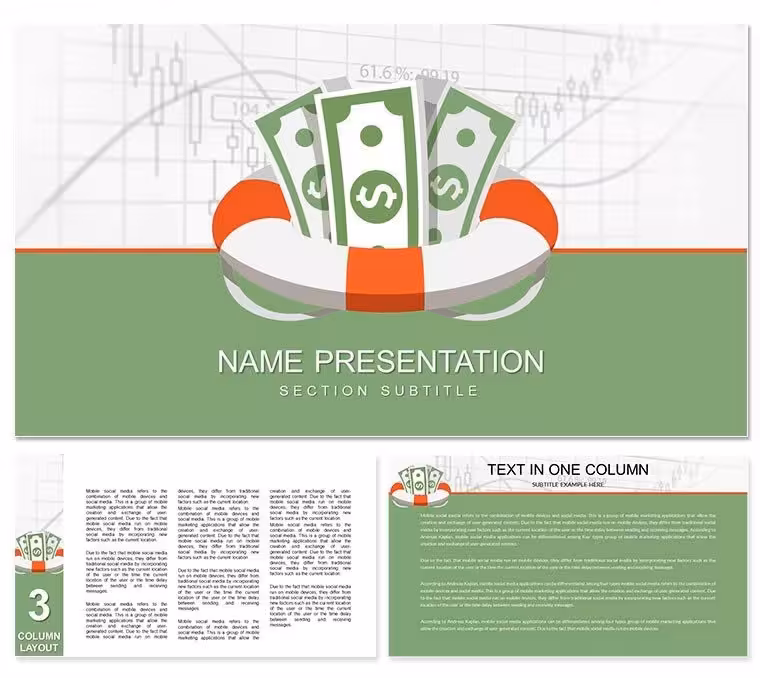 Crisis Dollar Salvation Keynote Template - Download