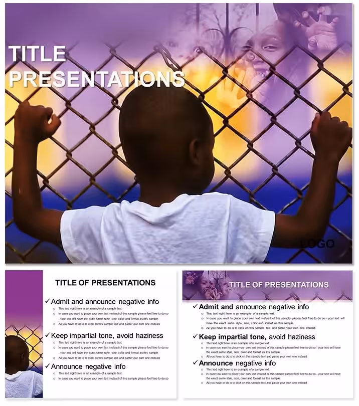 African Children Rights Keynote Template: Amplify Voices for Change