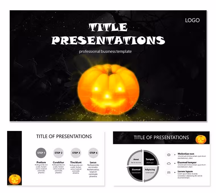 Halloween Keynote Template - Design for Your Presentations