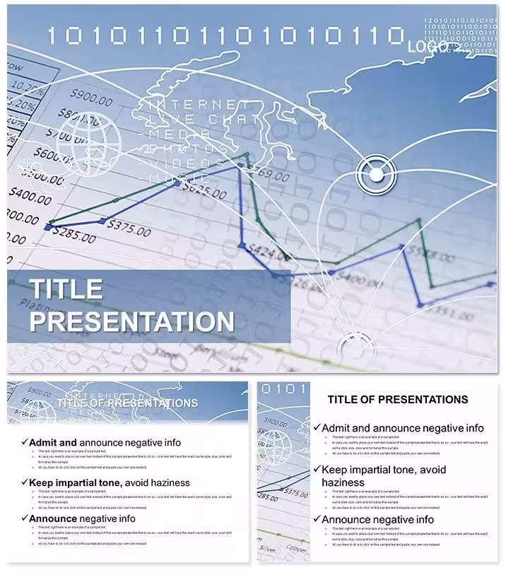 Economy Statistics PowerPoint Template Presentation