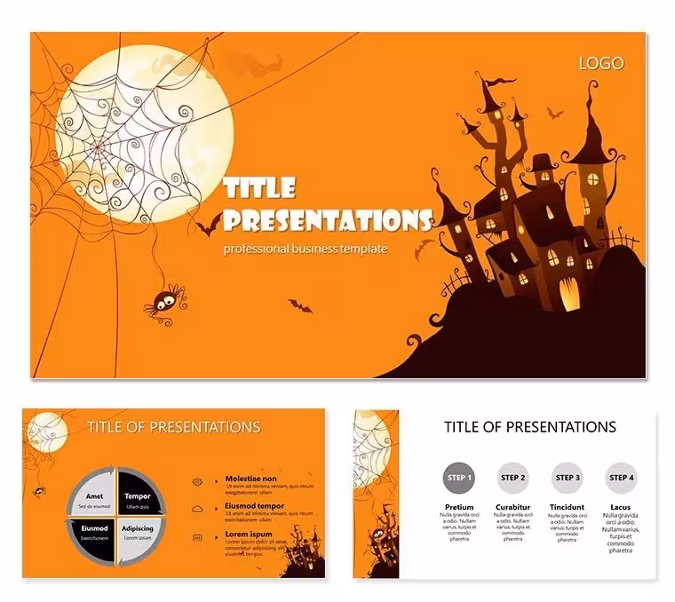 Mystery PowerPoint Template for Presentation