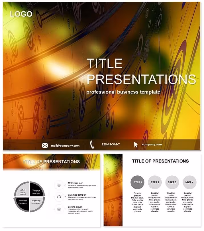 Creative Background Interpretation PowerPoint Template