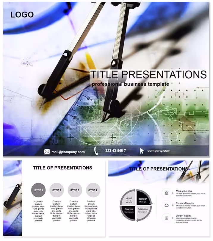 Technical Drawing Keynote Template
