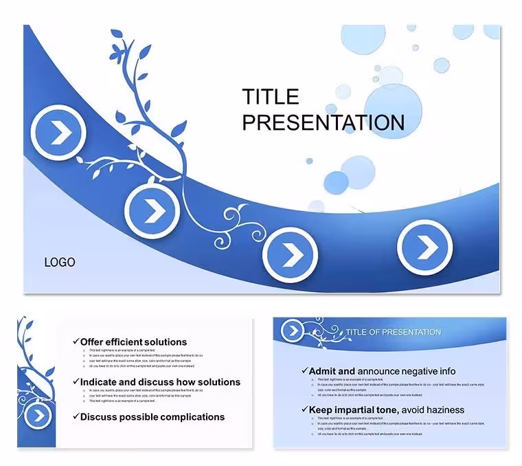 Modern Tape Direction Keynote Template