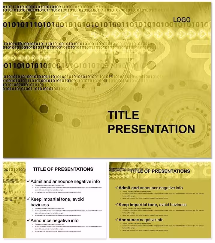 Green Lace Keynote Template: Elegant Designs