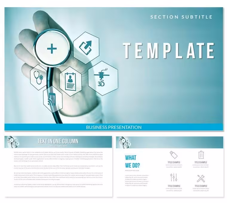 Medical Online Keynote templates