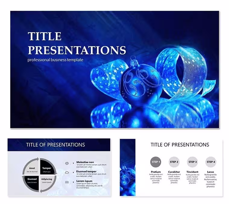 Holidays Features Celebration PowerPoint Template | Download Now