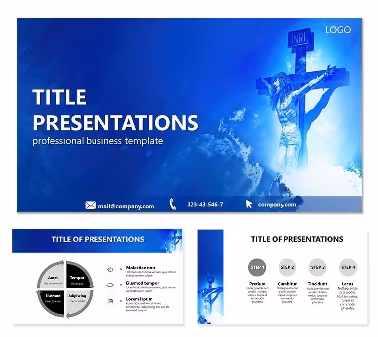 Heavenly Salvation PowerPoint: Divine Designs