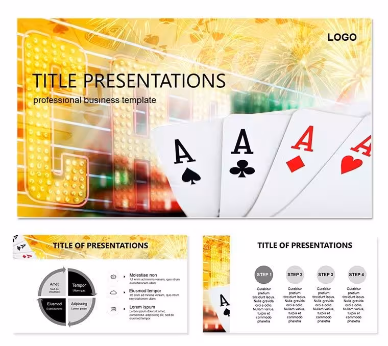 How to Win at Cards PowerPoint Template: Honor the Hand