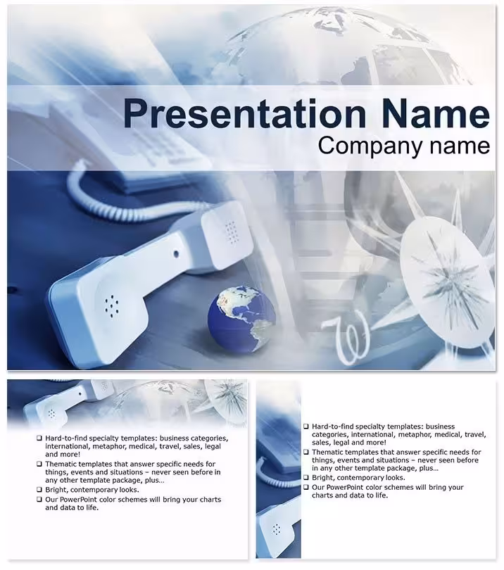 Dynamic Telephone Communications Template
