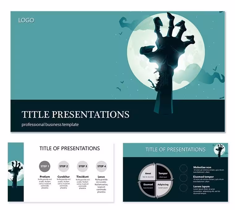 Dead Man hand Keynote templates