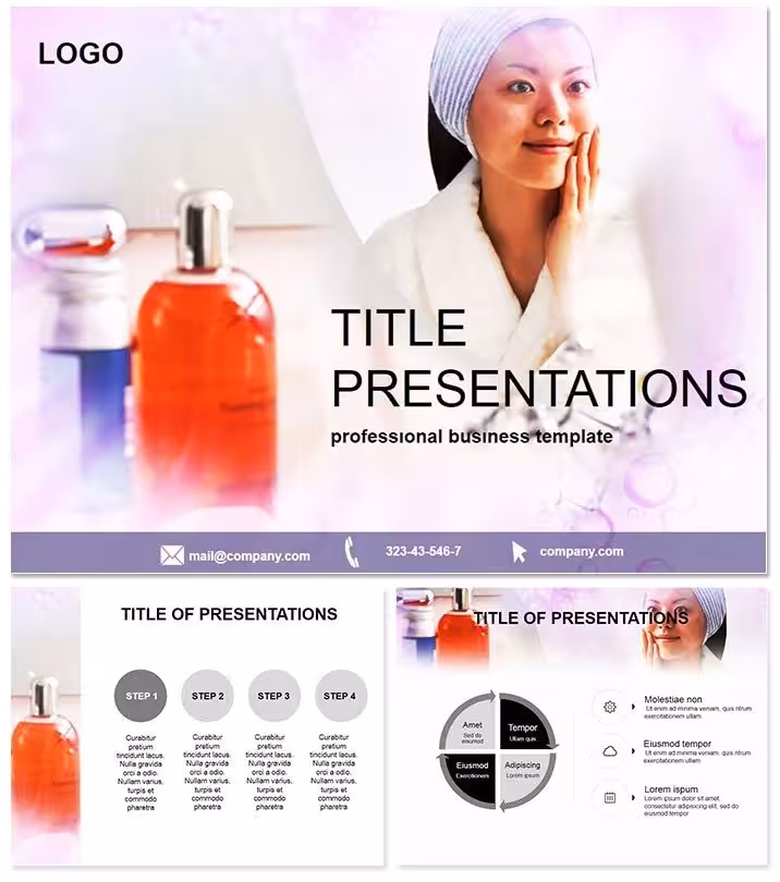 Shampoo Reviews Keynote Template: Shine