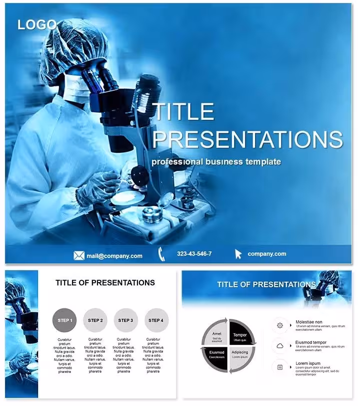 Lab Testing Medicine Keynote Set