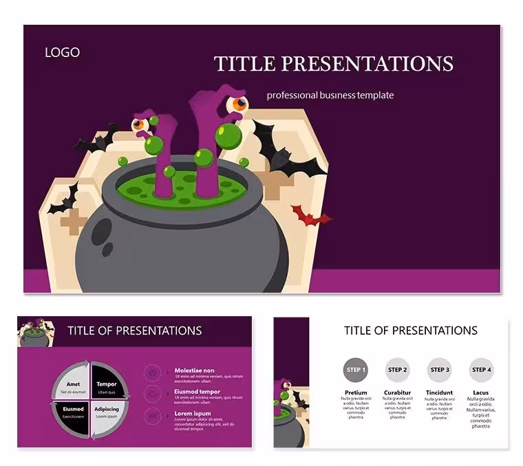 Enchanted Halloween PowerPoint Designs