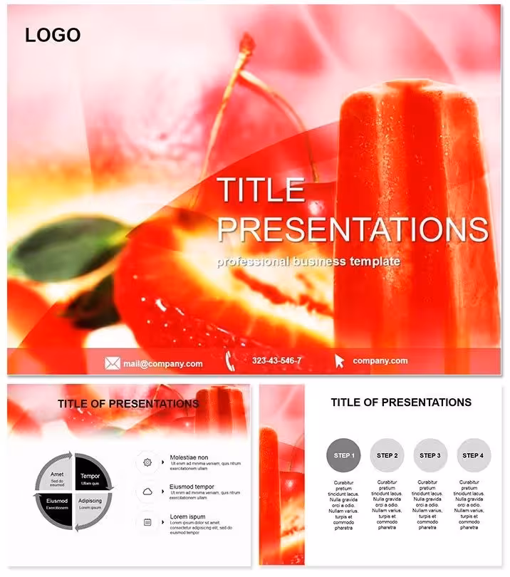 Sorbet PowerPoint Template: Scoop Up Irresistible Presentations