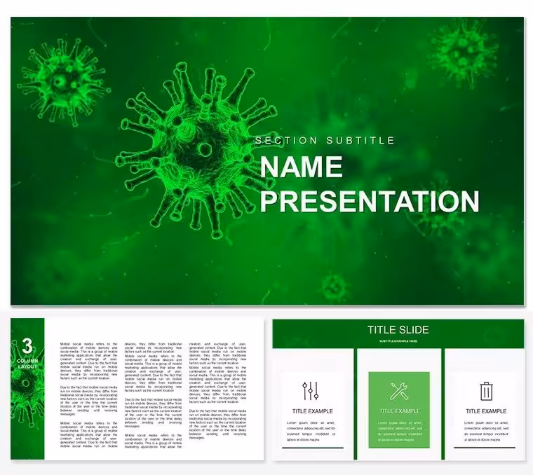 Virus Keynote Template: Essential Presentation Tool for Health Professionals