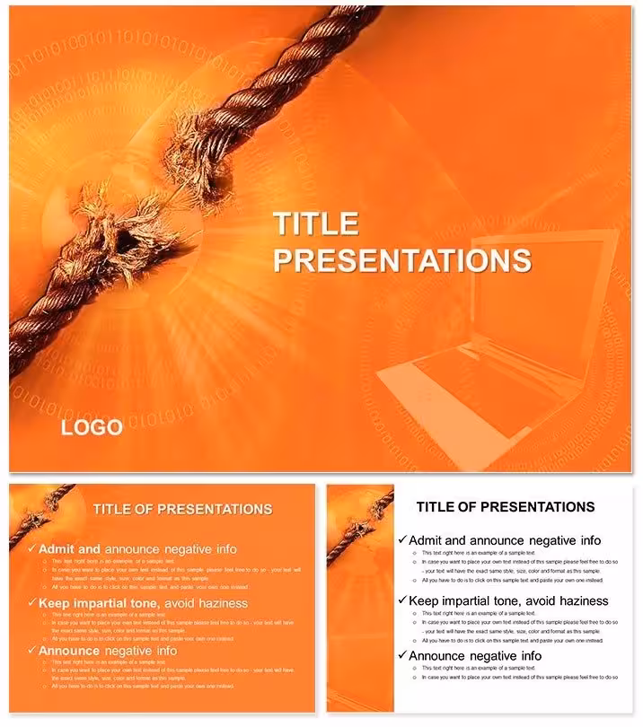 Network Failure PowerPoint Templates: Unravel Connectivity Conundrums