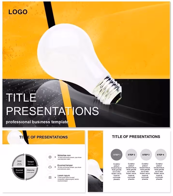 Lightbulb PowerPoint Template