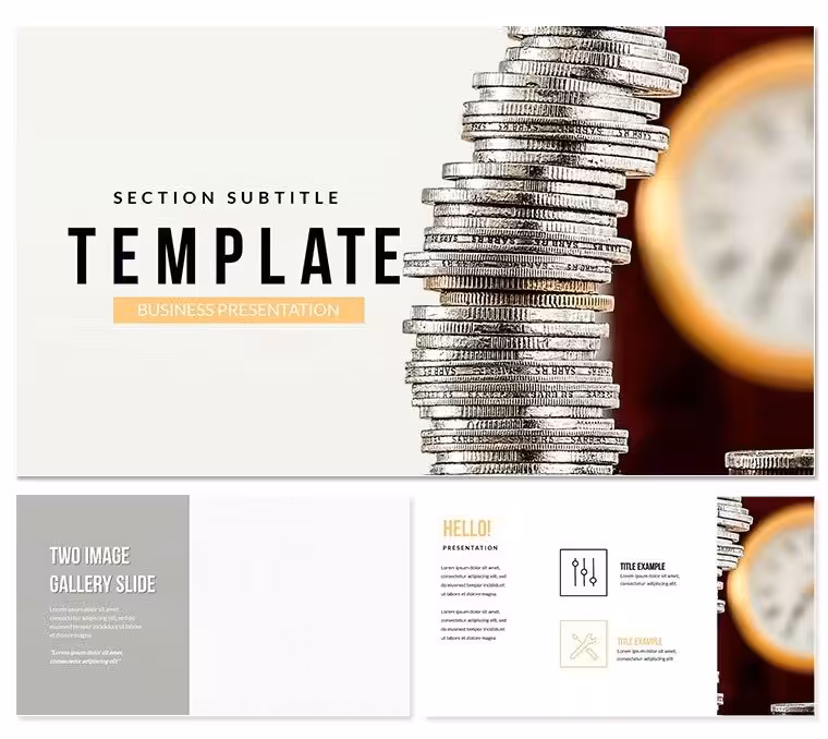 Money Maker Keynote Template Presentation