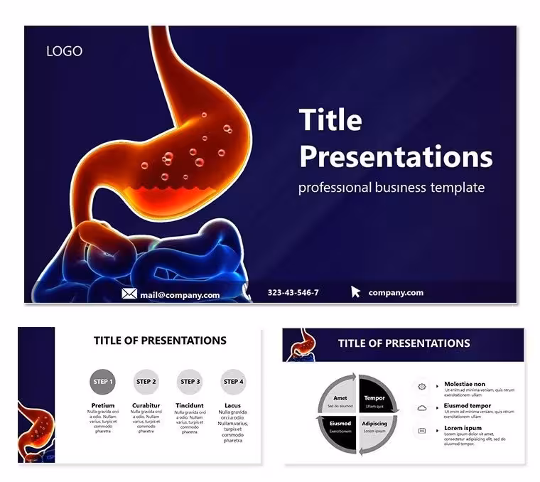Esophageal Spasm Keynote Template: Easing the Swallow