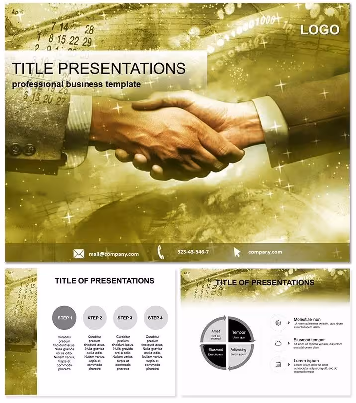 Master Negotiations with Making Deals Keynote Template