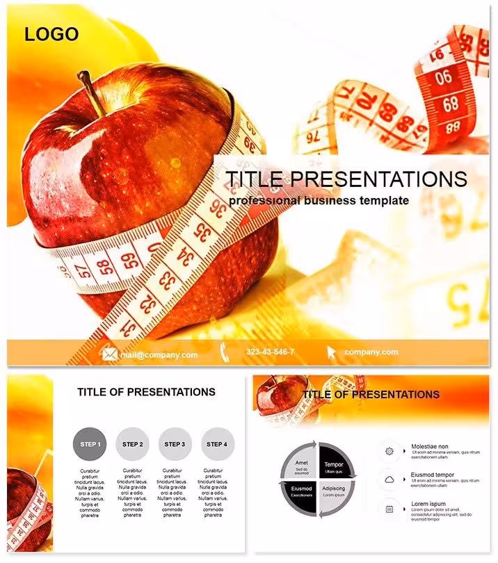 Professional Dietary Guidelines Keynote Template