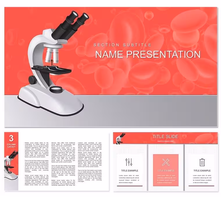 Hemoscanning Keynote Template Presentation