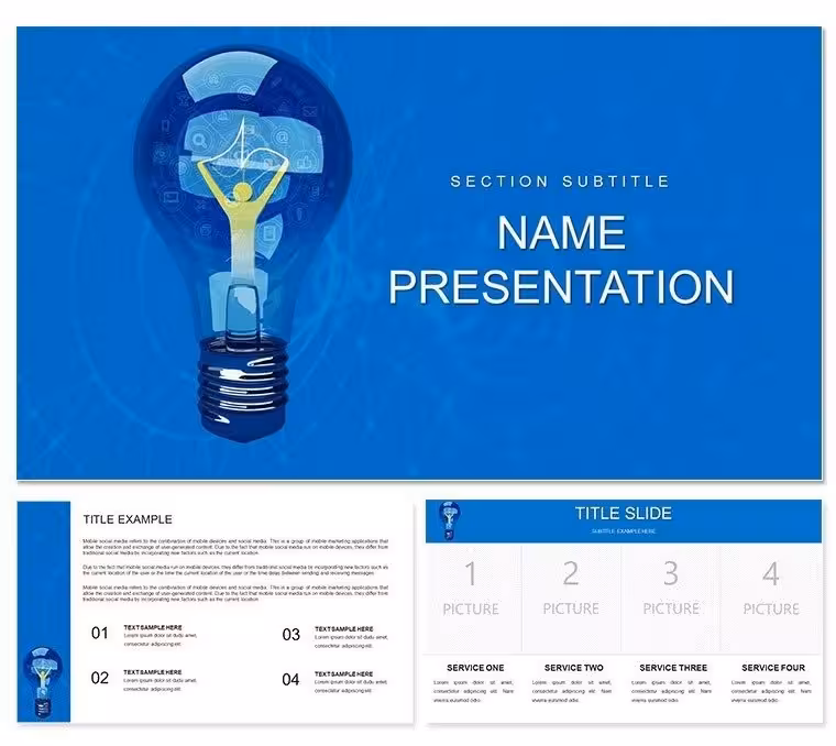 Strategic Goal Keynote Template: Mapping Victory Paths