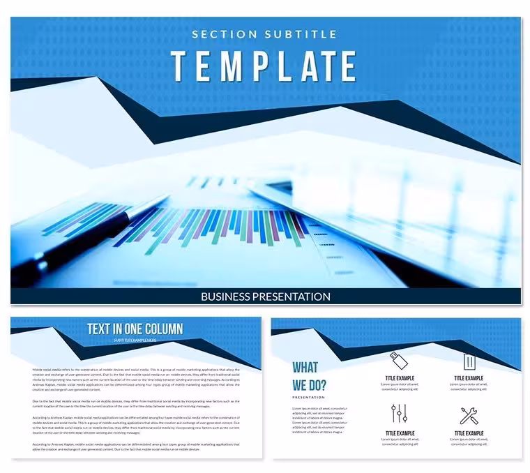 Drafting Business Plans Keynote templates