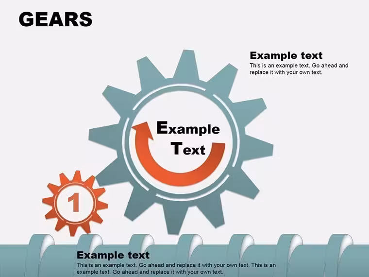 Gears Keynote Charts: Drive Your Presentations Forward