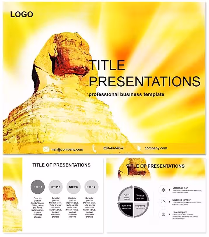 Great Sphinx Giza Keynote Presentation Kit