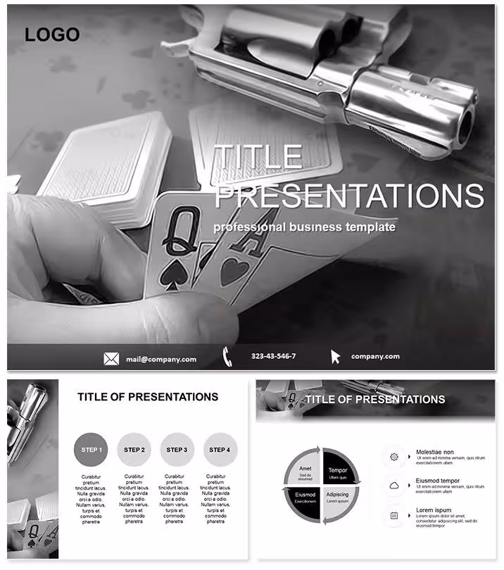 Blackjack Online Keynote Template for Gaming
